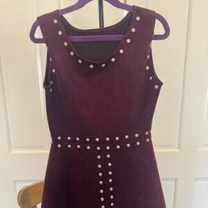 Maroon girls dress size large.